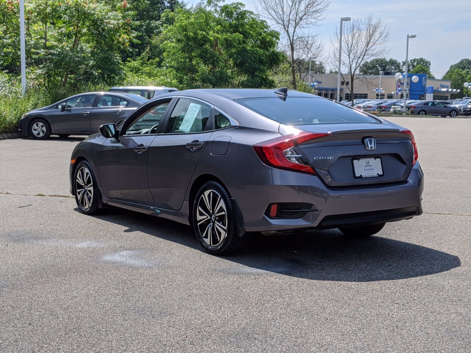 Certified Pre-owned 2016 Honda Civic Sedan Ex-t 4dr Car In Westbrook 