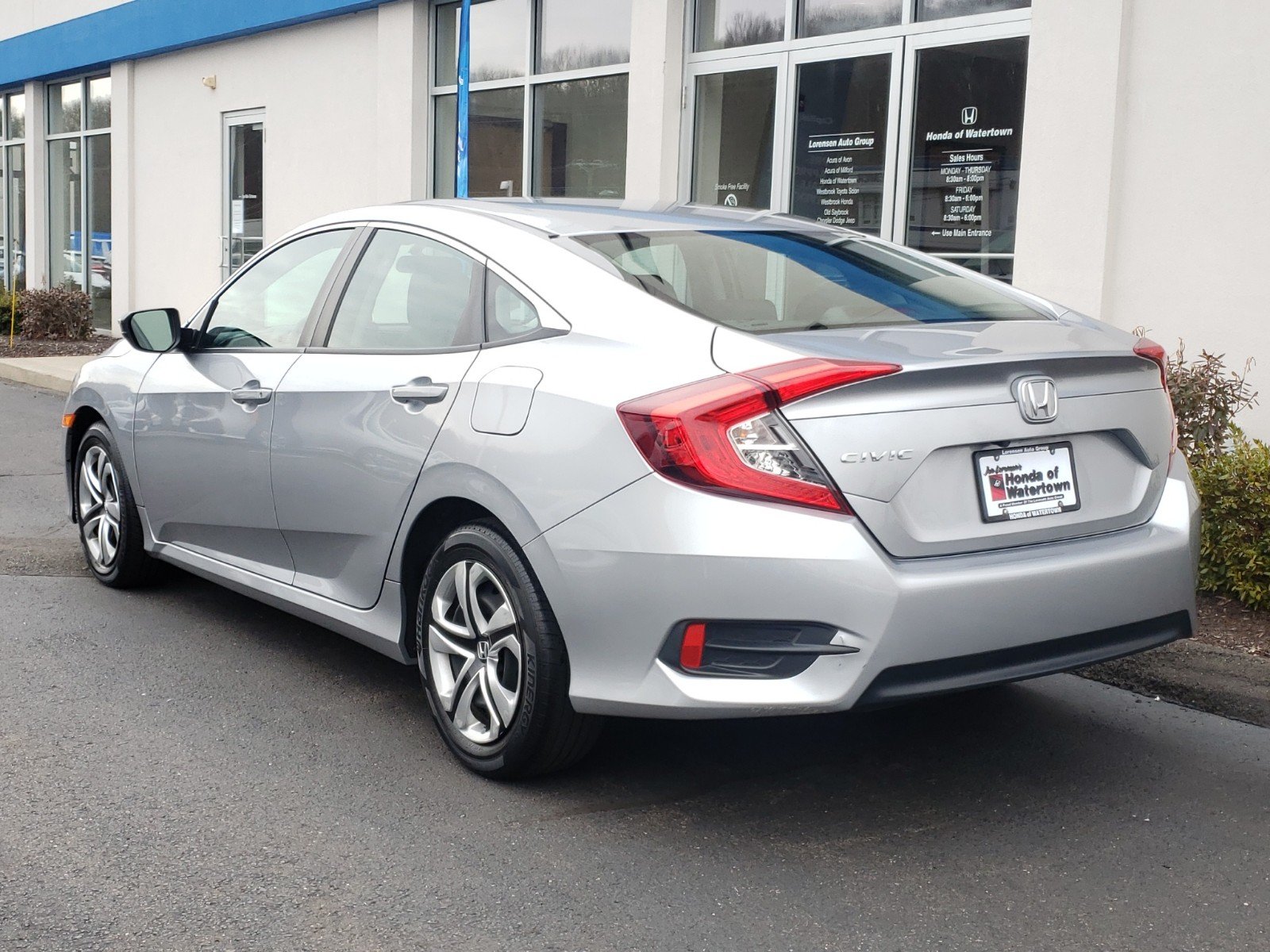 Certified Pre-Owned 2017 Honda Civic Sedan LX 4dr Car in Westbrook ...