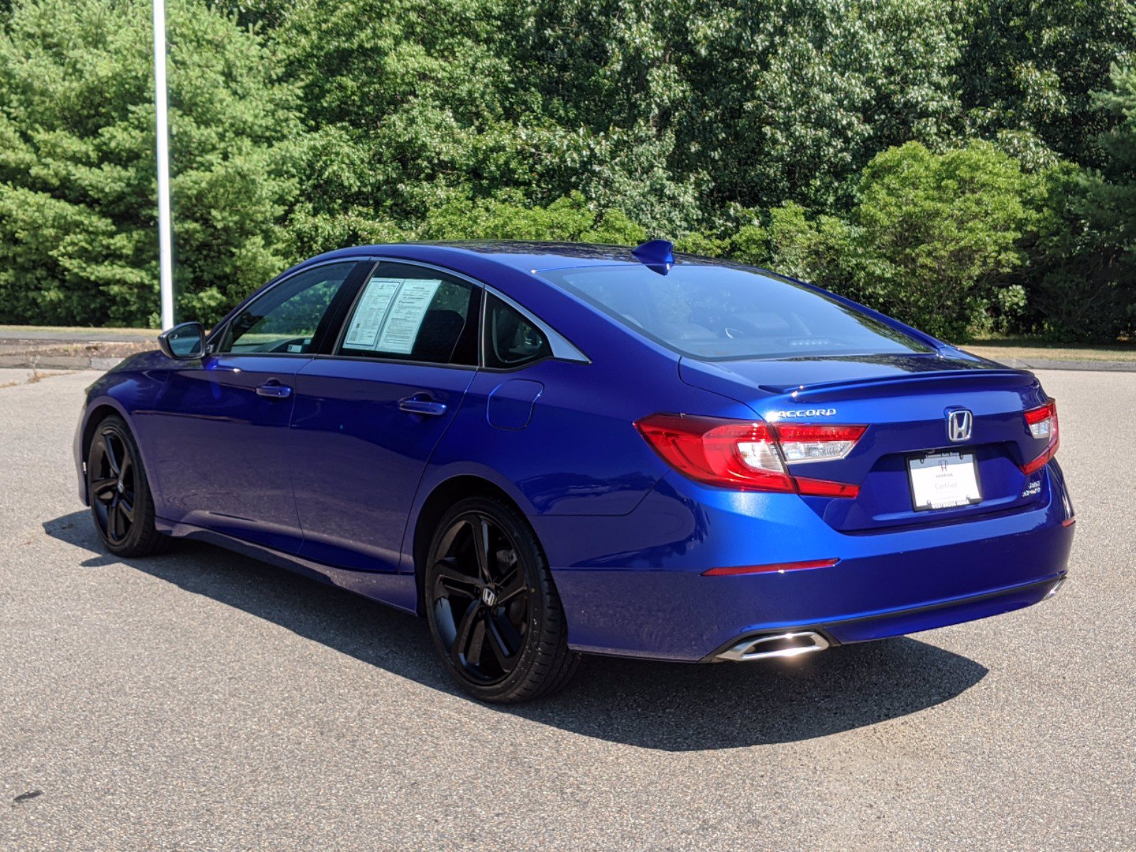 Certified Pre-Owned 2018 Honda Accord Sedan Sport 2.0T 4dr Car in ...