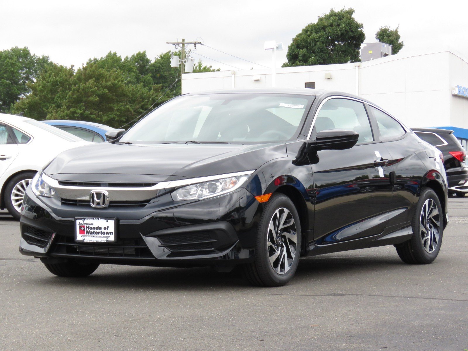 New 2018 Honda Civic Coupe Lx-p 2dr Car In Westbrook #180694 