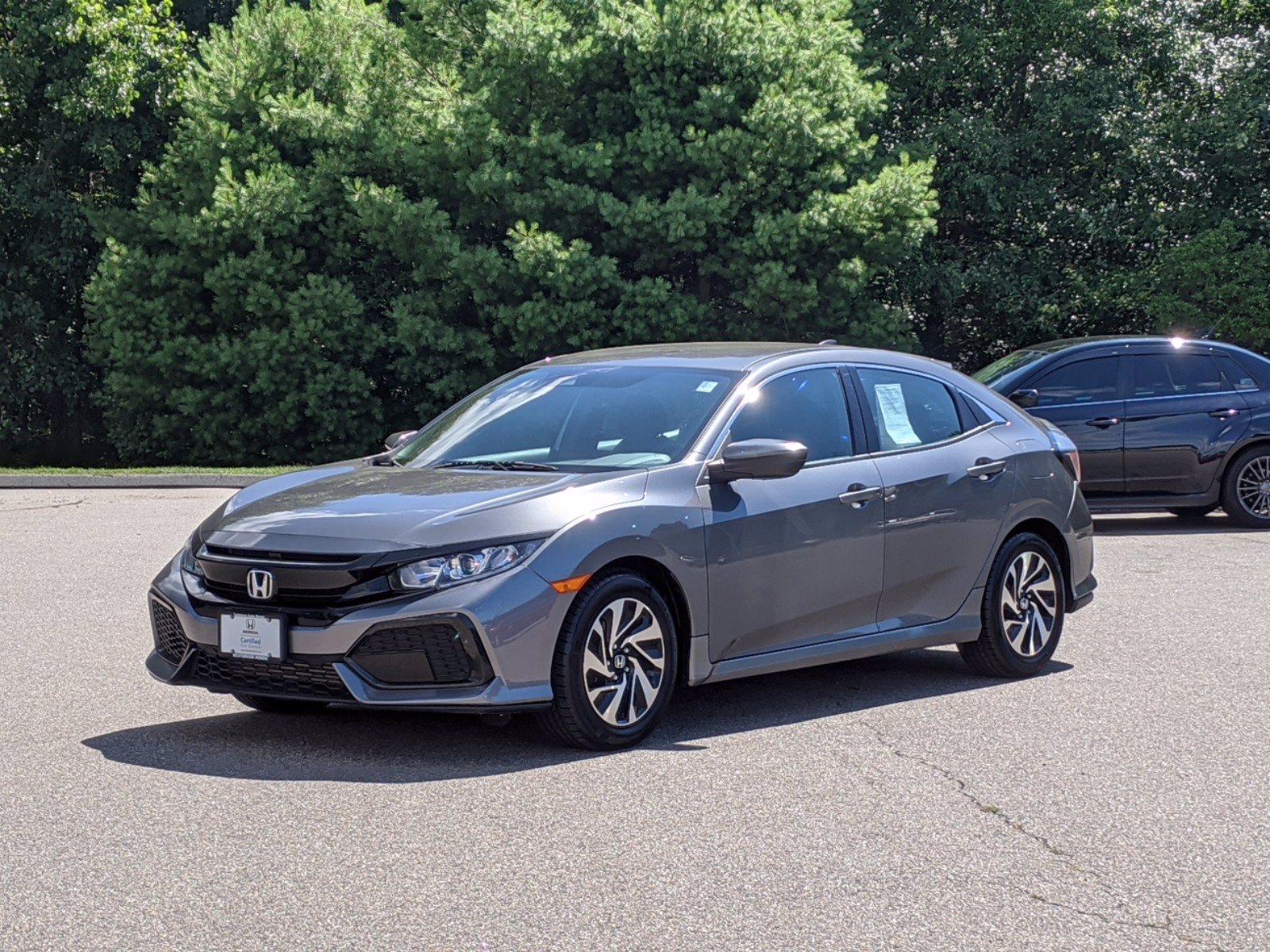 Certified Pre-Owned 2017 Honda Civic Hatchback LX Hatchback in ...